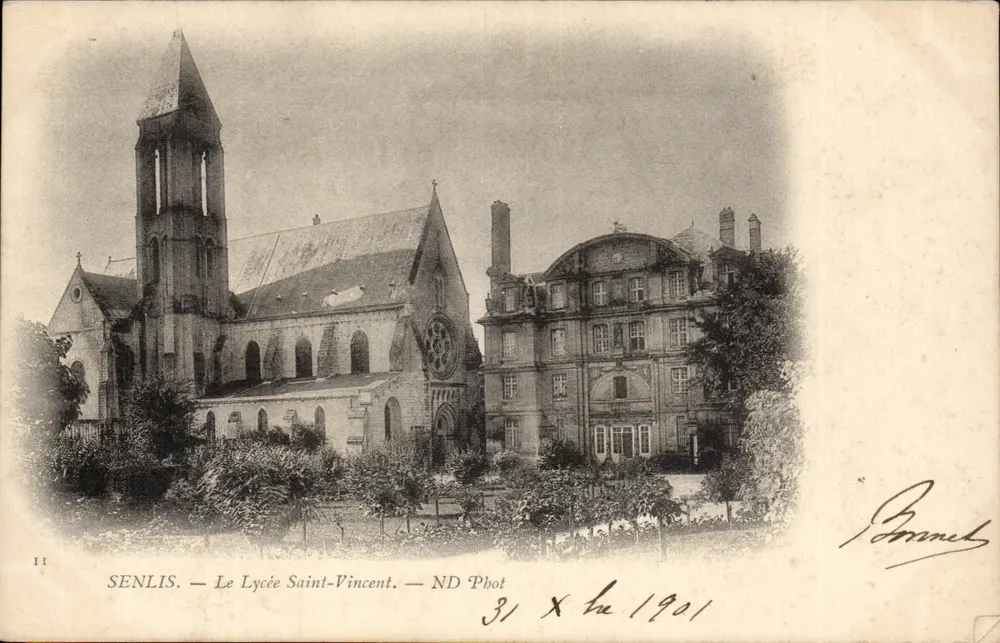 Senlis — A Escola Saint-Vincent — ND Phot - Frente