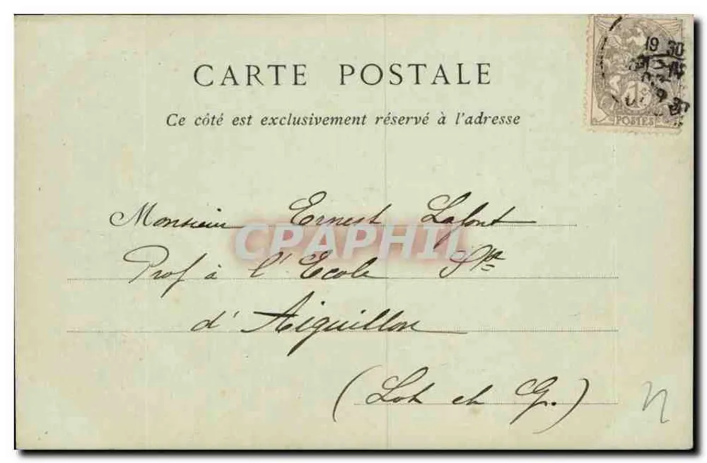 Senlis — A Escola Saint-Vincent — ND Phot - Verso