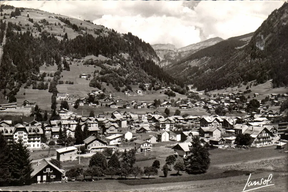 Morzine — Vista geral e Super-Morzine — Jansol - Frente