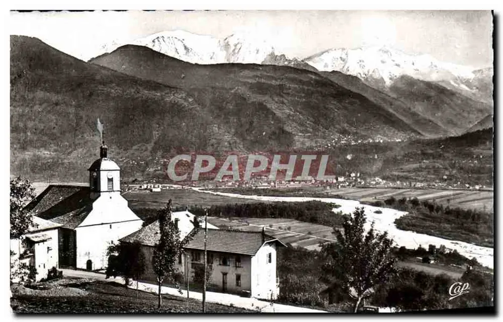 Passy (Haute-Savoie) — Kirche Saint-Gervais-les-Bains und Mont Blanc — C.A.P. Paris - Vorderseite