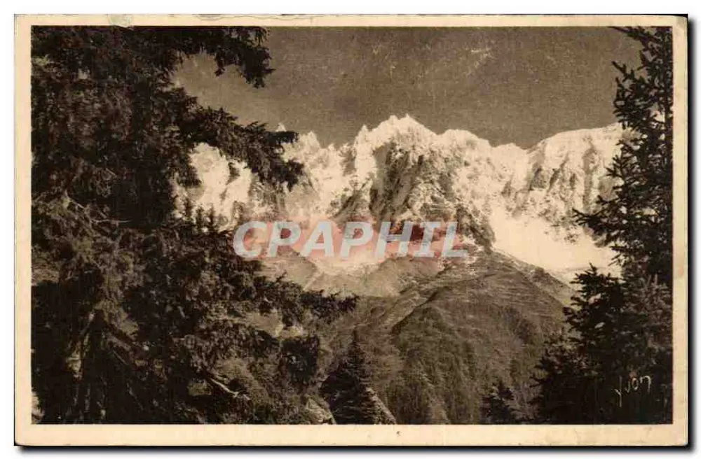 Chamonix-Mont-Blanc — Die Aiguilles de Chamonix — Les Éditions de l'Art, Paris - Vorderseite