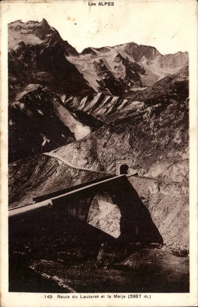 Route du Lautaret und der Meije (3987 m.) — Die Alpen — M. Jullien, Gap, Nr. 149 - Vorderseite