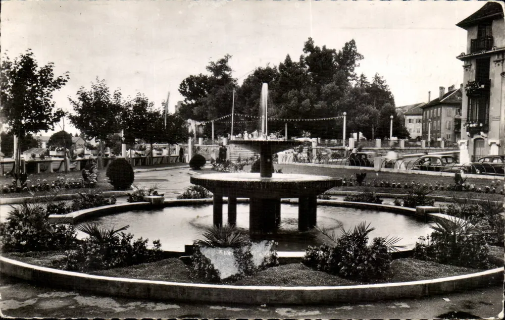 Thonon-les-Bains — Jardins — Edições do Círculo Thonais - Frente