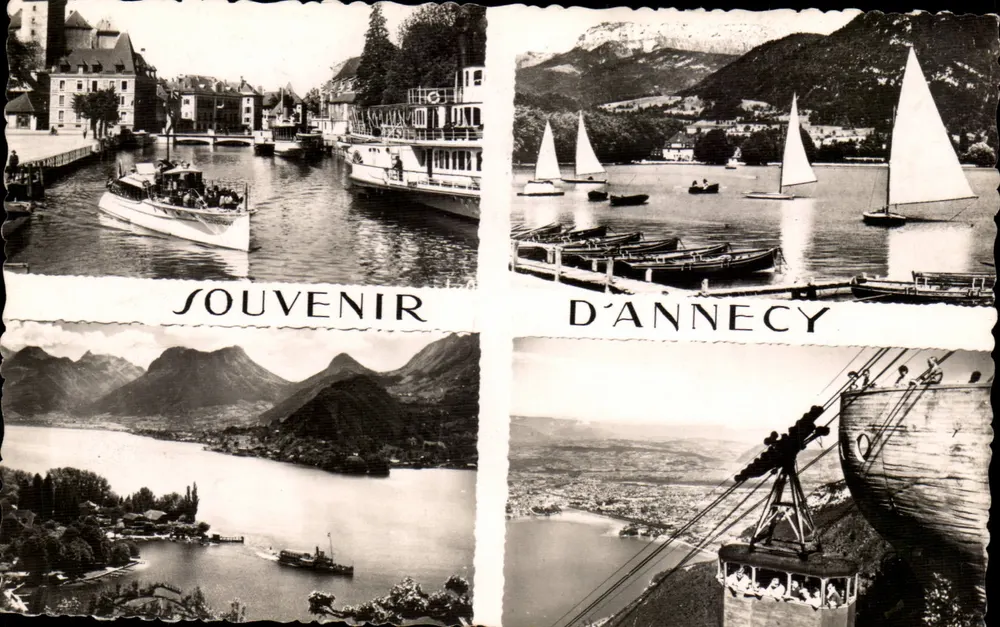 Annecy — Lembrança de Annecy — Éditions du Bâtiment de Veyrie - Frente