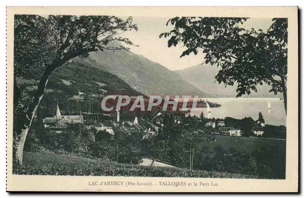 SEE ANNECY (Hte-Savoie) - TALLOIRES UND DER KLEINE SEE - Vorderseite