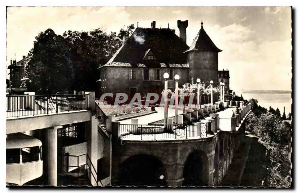 Château de Sonnaz — Funicular Station — Éditions du Château, Paris - Vorderseite