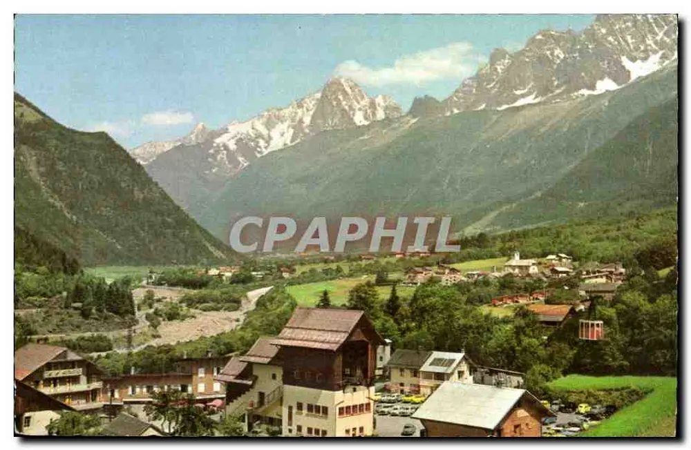 Les Houches — Abfahrt des Bellevue Seilbahn — Verlag G. Baudry - Vorderseite