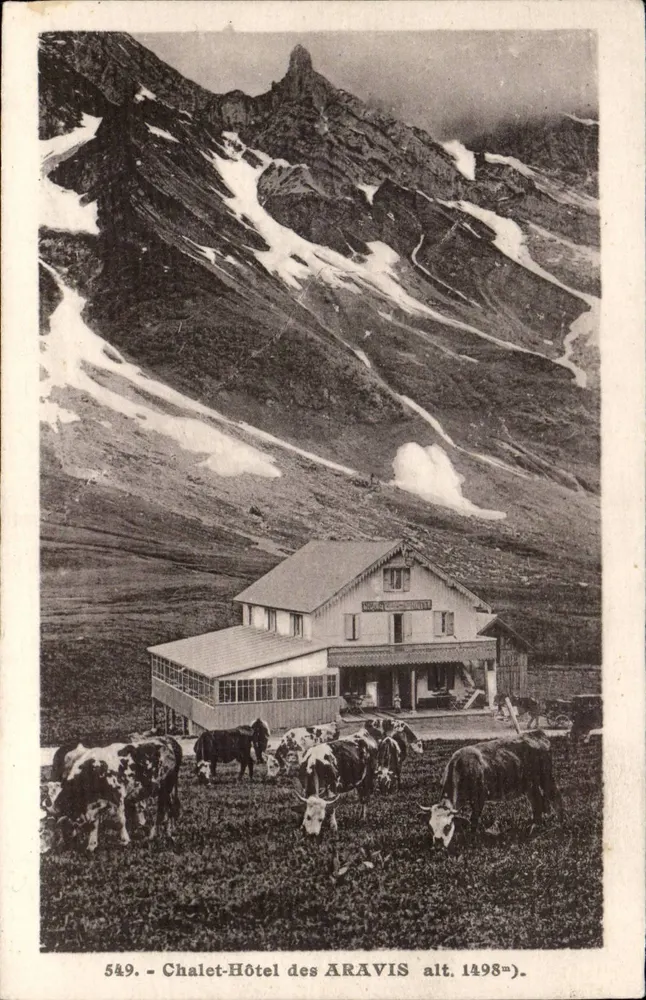 Chalet-Hotel dos Aravis — altitude 1498 m — n° 549 - Frente
