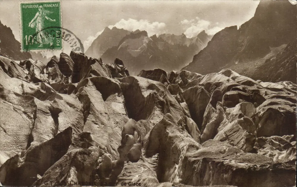 Glaciar de Glace — Chamonix — G.T. das Salas - Frente