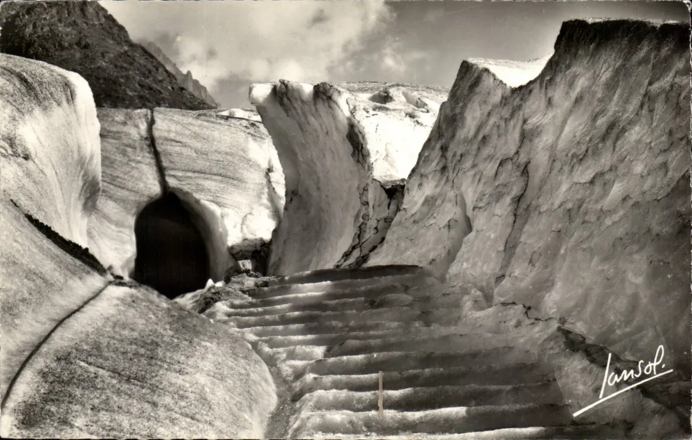 Grotte der Mer de Glace — Chamonix — Éditions Lansol - Vorderseite
