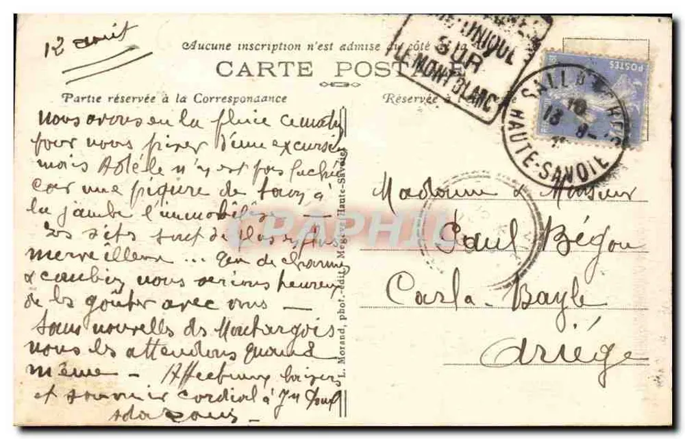 Les Ramoneurs — 776 — Editor L. Morand, fot. - Verso