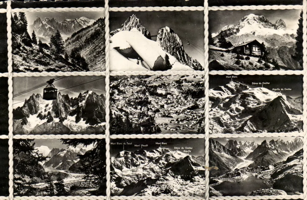 Mont-Blanc — Landschaften und Gipfel — G. ROSSAT-MIGNOD - Vorderseite
