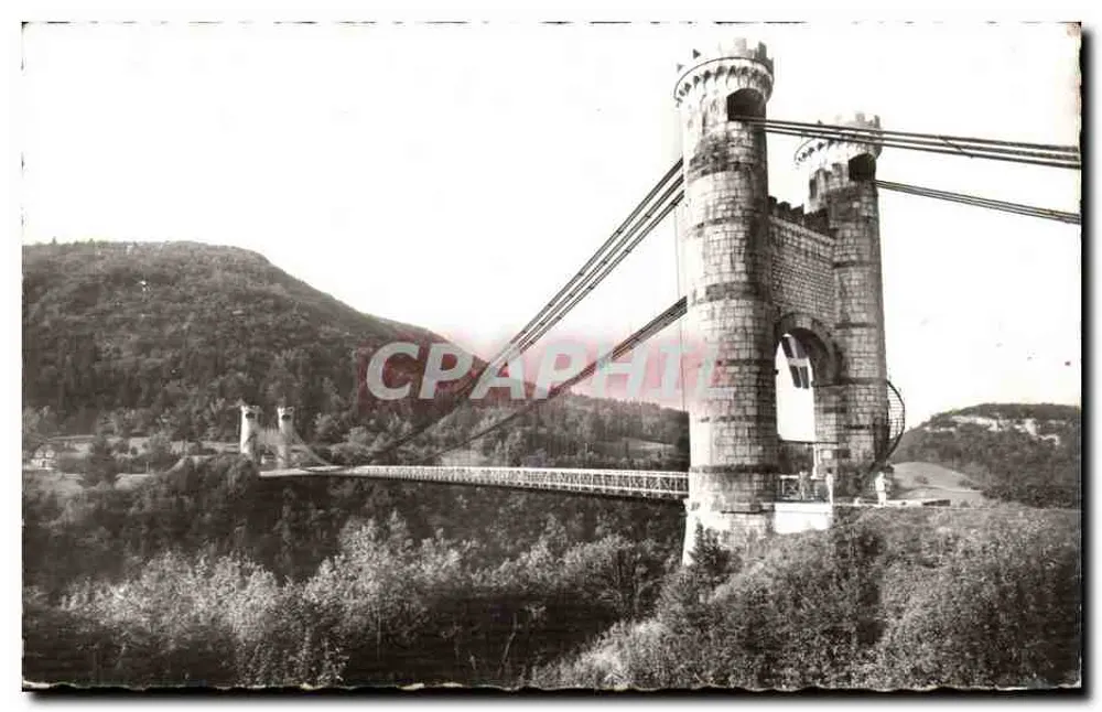 Hängbrücke von La Caille — Haute-Savoie — Editionen L'Cellard - Vorderseite