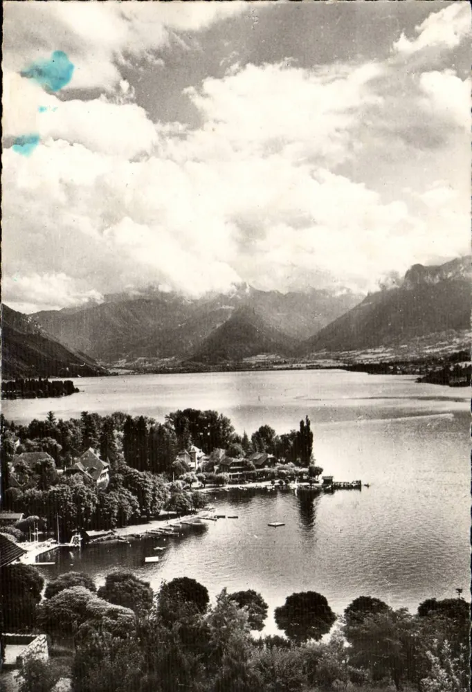 See Annecy (Haute-Savoie) — Talloires und das Ende des Sees — Éditions du Globe - Vorderseite