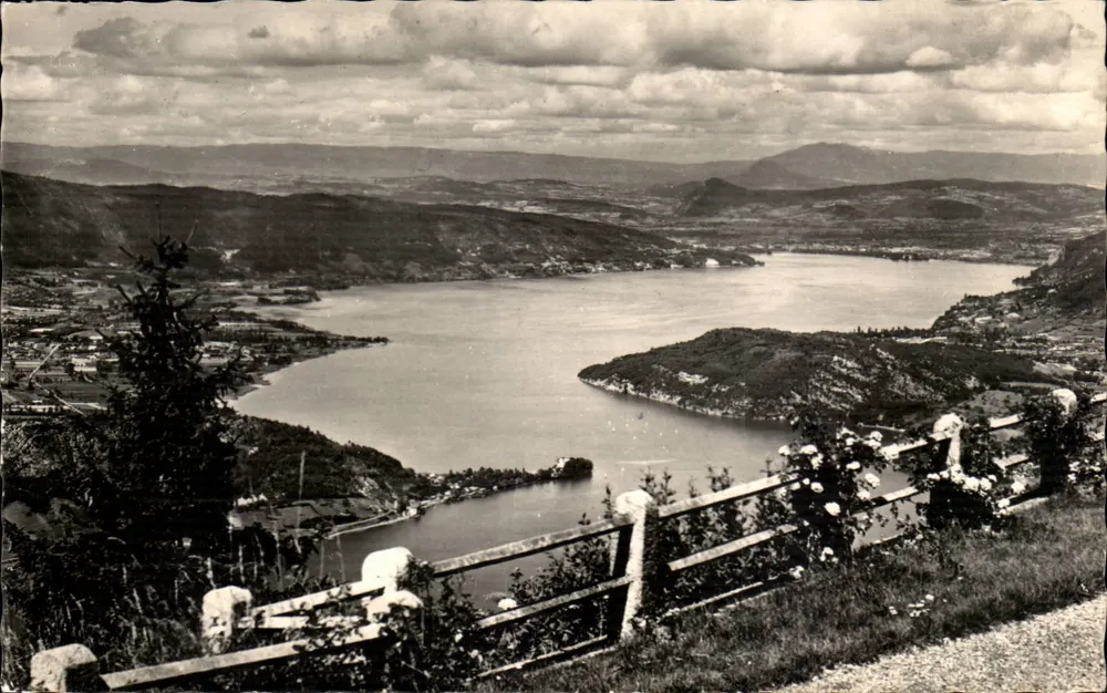See Annecy — Blick vom Forclaz-Pass — Editions G. Mouchet - Vorderseite