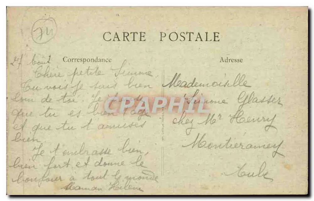 Aix-les-Bains - Hôtel Bernascon (face Est) — La Savoie — éditeur non visible, n° de série 80 - Verso