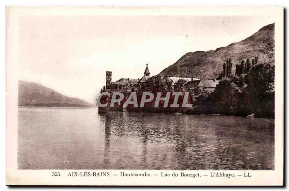 Aix-les-Bains — Haute-combe — Lac du Bourget — L'Abbaye — LL - Frente