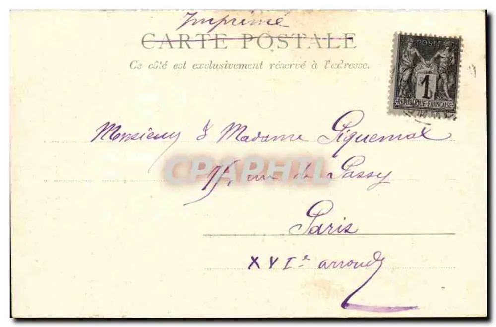 Badeanstalten — Le Crotoy — Stangel & Co., Dresden 5024 - Rückseite