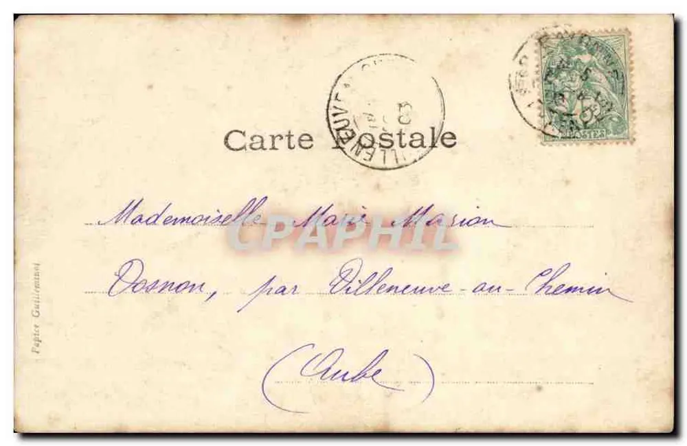 Fröhlicher Neger — Tänzer des « Cake Walk » — Waïery, Paris - Rückseite