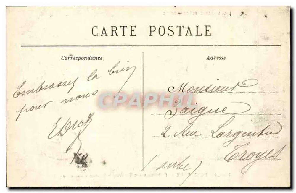 Le Mont-Dore — Estabelecimento Termal — Fonte Madeleine - Verso