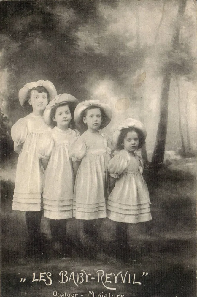 Die Baby-Reyvil — Quartett-Miniatur — J. Baud, Lyon - Vorderseite