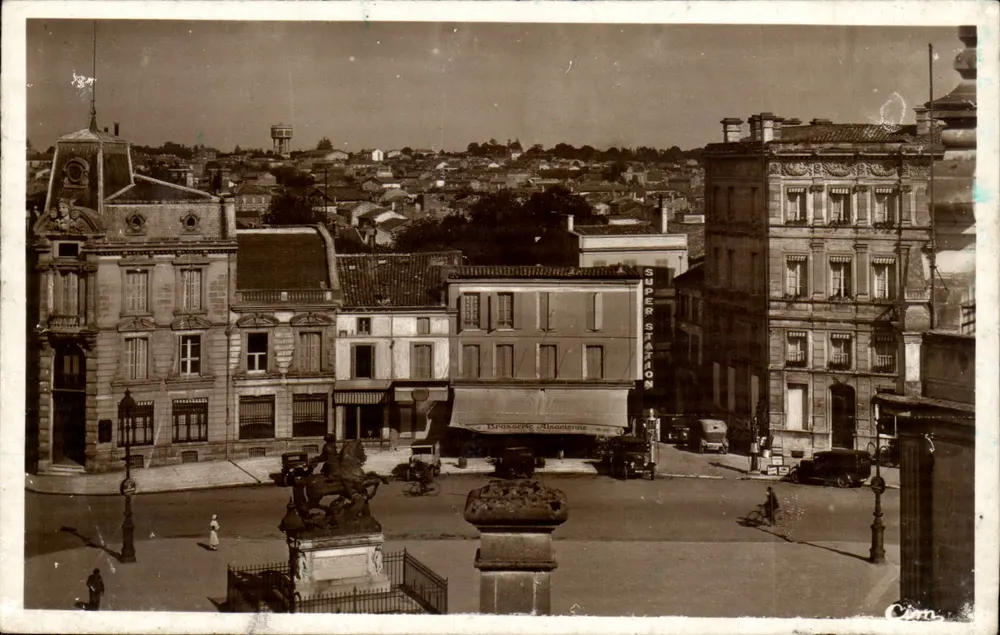 Cognac — Place François Ier und Quartier Cagouillet — Ansichtskarte der Carnac-Wohnung - Vorderseite