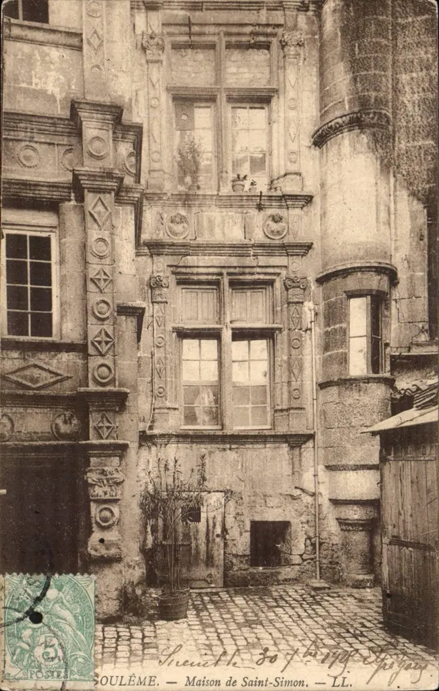 Soulême — Casa de Saint-Simon — LL. - Frente