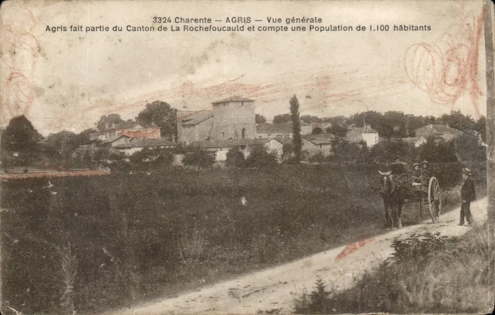Agris — Allgemeiner Blick — Verlag F. Blain, Charente - Vorderseite