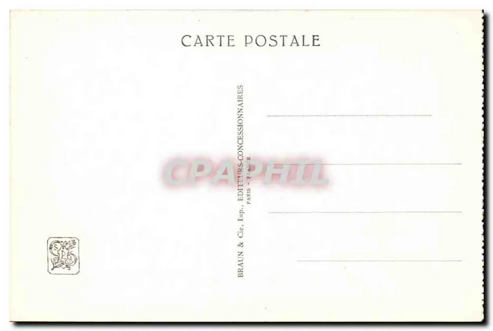 Internationale Kolonialausstellung — Paris 1931 — Indochina-Abteilung — Cambodia-Pavillon — Groslier et Blanche, Archis - Rückseite