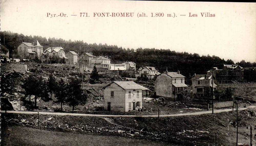 Font-Romeu (alt. 1.800 m.) — As Villas — Pyr. Or. 771 - Frente