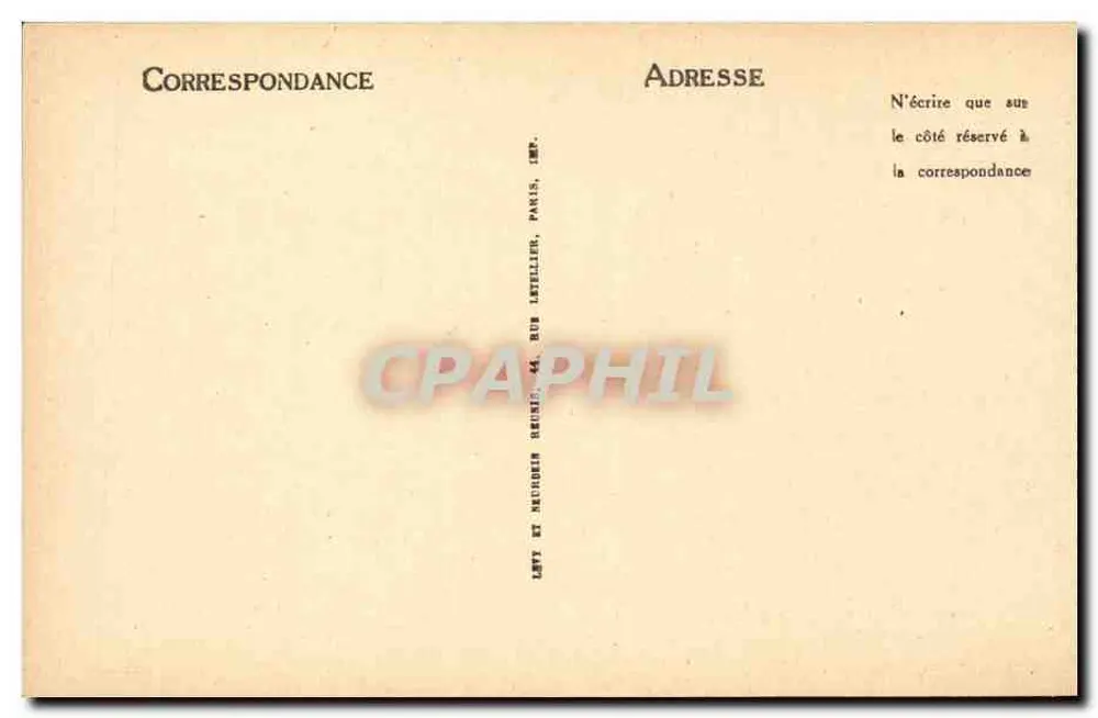 Clermont-Ferrand — A Prefeitura — G. J. - Verso
