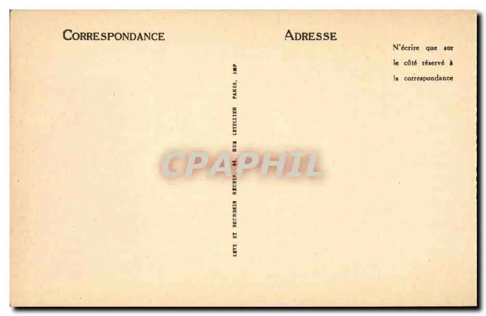 Clermont-Ferrand — Der Große Portal der Kathedrale — G. J. - Rückseite