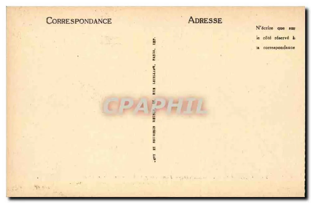 Clermont-Ferrand — Versteinerte Quelle von Saint-Aiore — Gesamtansicht — G. J. - Rückseite