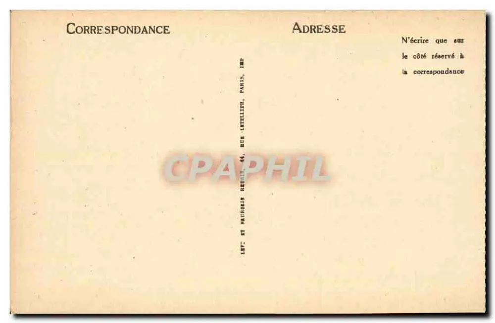 Clermont-Ferrand — Praça Blaise-Pascal — G. J. - Verso