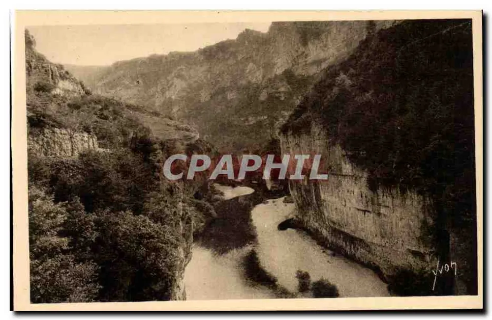 Gorges do Tarn — Entrada dos Détroits (Lozère) — Les Éditions d'Art Yvon, Paris - Frente