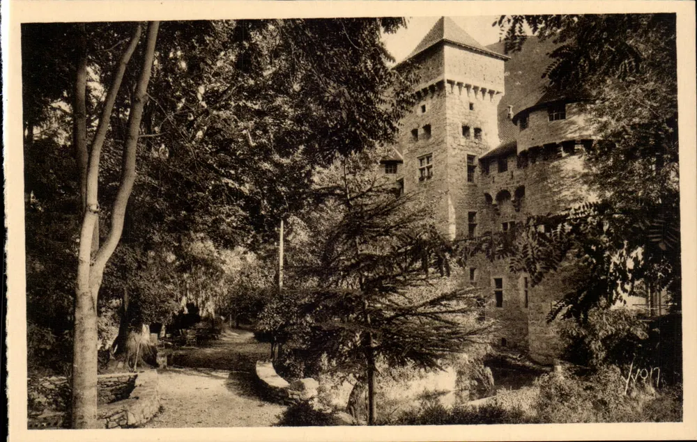 Schloss LA CAZE — Gorges du Tarn — 15. Jahrhundert (Lozère) — Les Éditions d'Art Yvonn - Vorderseite