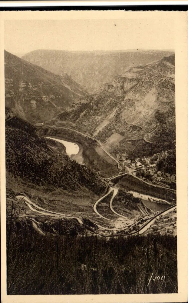 Gorges du Tarn — La Malène (Lozère) — Les Éditions d'Art Yvonne - Vorderseite