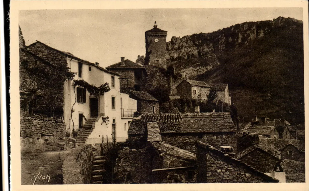 Peyreleau — Gorges do Tarn — Editor Yvon, n°20 - Frente