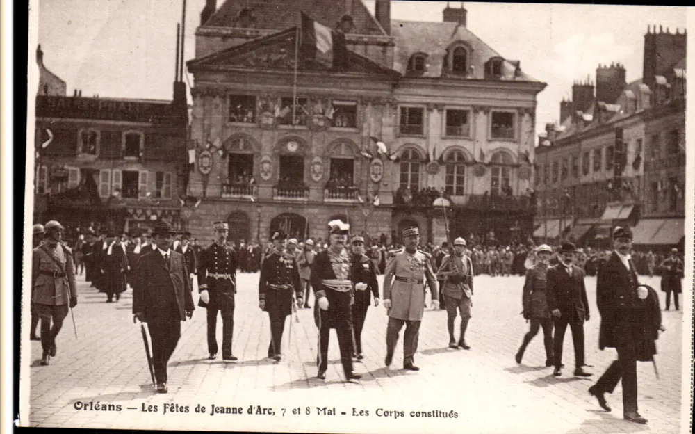 Orléans — Die Feste der Jeanne d'Arc, 7. und 8. Mai — Die gebildeten Corps - Vorderseite