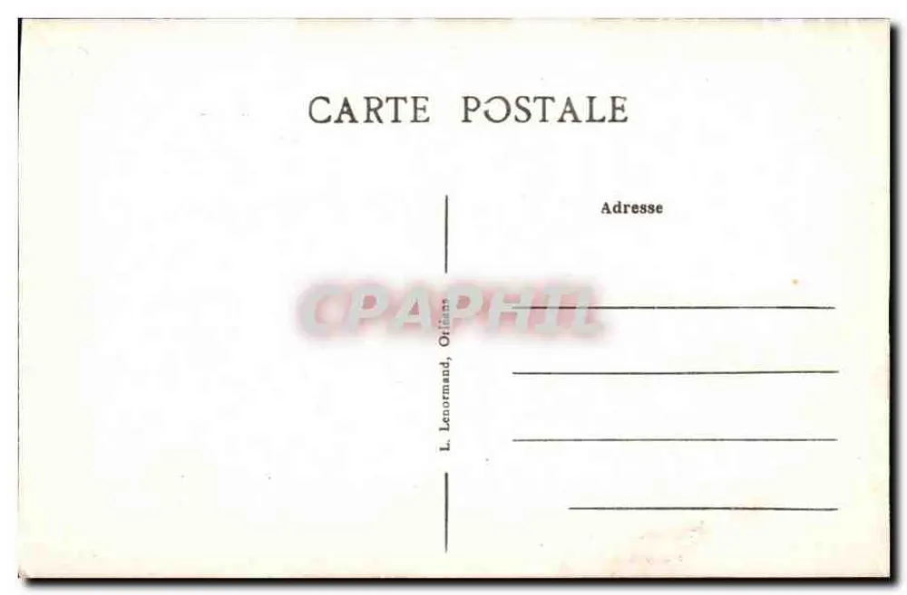 Orléans — Die Feste Joan of Arc am 7. und 8. Mai — Der Klerus - Rückseite