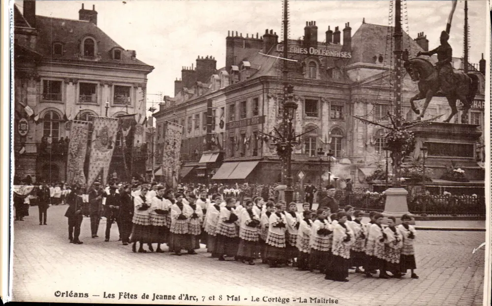 Orléans — Die Feste von Jeanne d'Arc, 7. und 8. Mai — Der Zug — Die Meister - Vorderseite