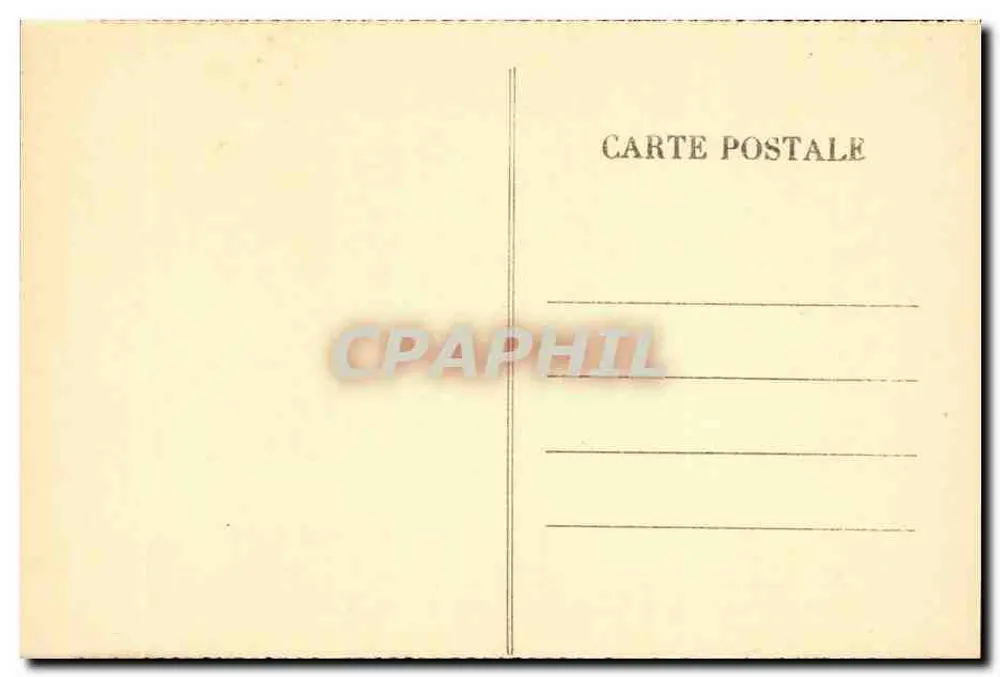 Bourbon-l'Archambault - O Castelo (fachada Norte) — número de série 19 - Verso