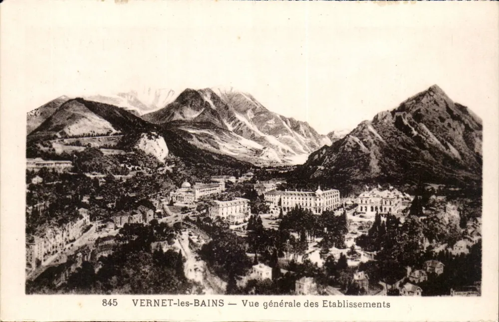 Vernet-les-Bains — Allgemeiner Blick auf die Einrichtung — n° 845 - Vorderseite