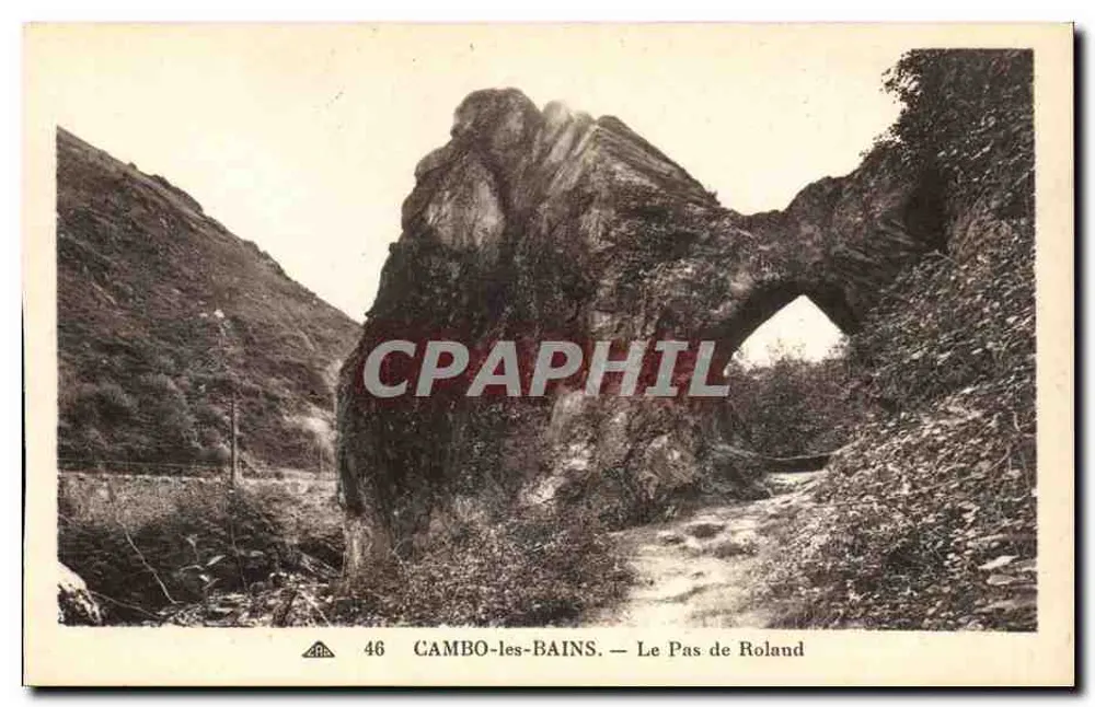 Cambo-les-Bains — O Passo de Roland — editor Arts Photographiques de Strasbourg - Frente