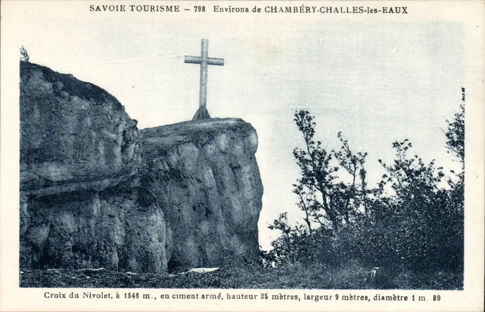 Kreuz des Nivolet — In der Nähe von Chambéry-Challes-les-Eaux — Savoie Tourisme n°798 - Vorderseite
