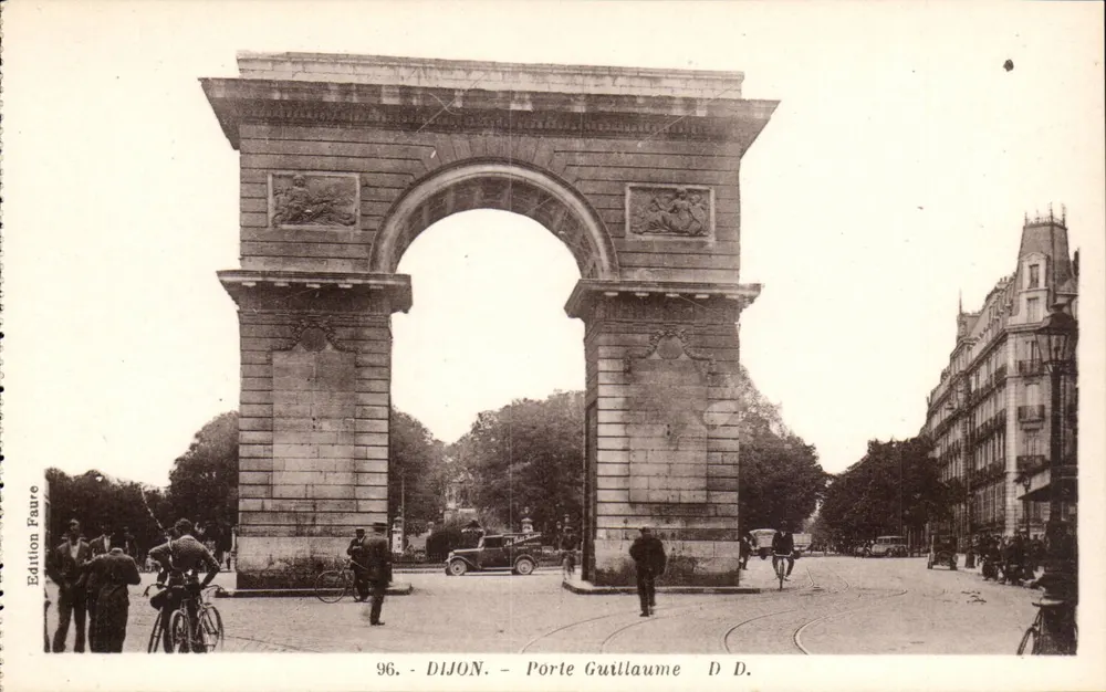 Dijon — Porta Guillaume — Edição Faure, n° 96 - Frente