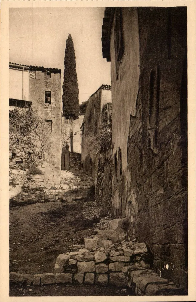 Hyères (Var) — Alte Straße und alte Häuser — La Douce France, n°47 - Vorderseite