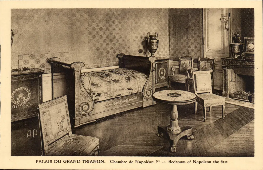 Palais du Grand Trianon - Zimmer von Napoleon I — Schlafzimmer von Napoleon der erste - Vorderseite