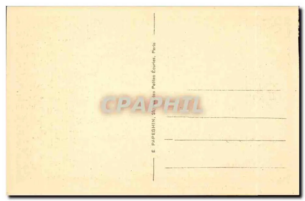 Parque do Petit Trianon — O Templo do Amor — Editor APD - Verso