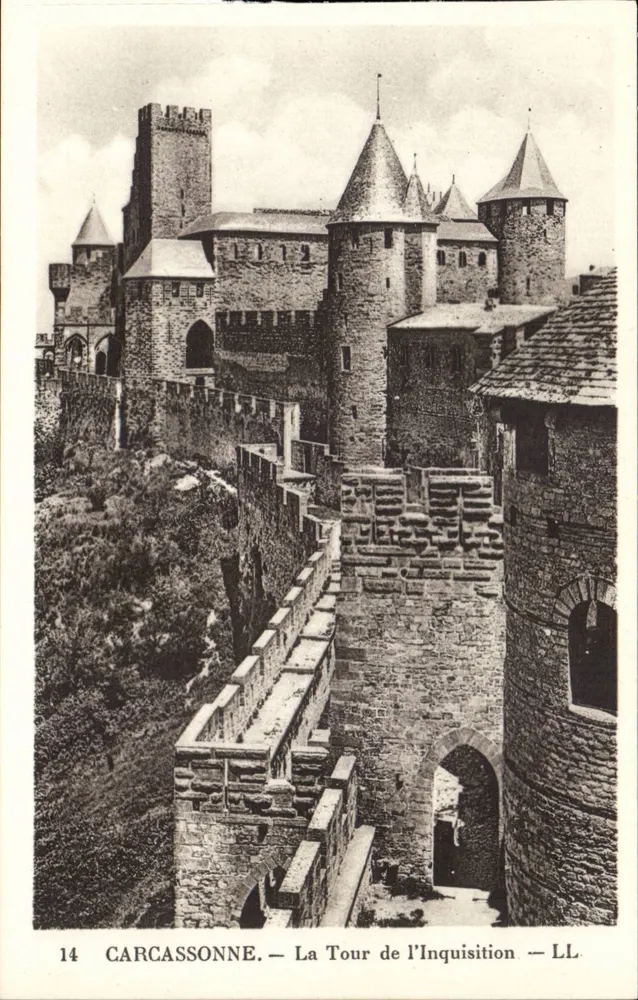 Carcassonne — A Torre da Inquisição — LL. — Série 14 - Frente